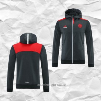 Chaqueta con Capucha del Bayern Munich 2021 2022 Gris