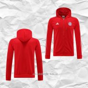 Chaqueta con Capucha del Bayern Munich 2022 2023 Rojo