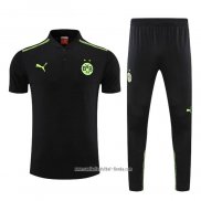 Conjunto Polo del Borussia Dortmund 2022 2023 Negro