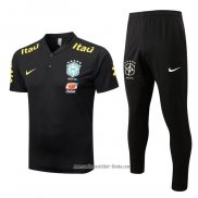 Conjunto Polo del Brasil 2022 2023 Negro