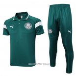 Conjunto Polo del Palmeiras 2023 2024 Verde