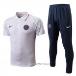 Conjunto Polo del Paris Saint-Germain 2022 2023 Blanco