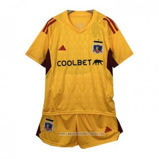 Camiseta Colo-Colo Portero 2023 Nino Amarillo