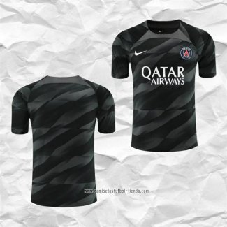 Camiseta Paris Saint-Germain Portero 2023 2024 Negro