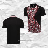 Camiseta Polo del AC Milan 2021-2022 Rojo