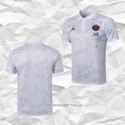 Camiseta Polo del Paris Saint-Germain 2021 2022 Blanco