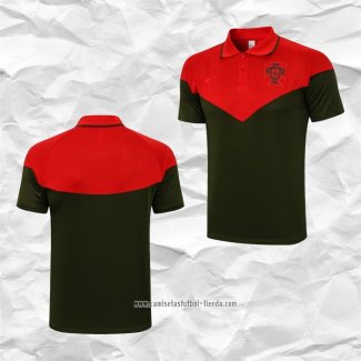 Camiseta Polo del Portugal 2021 Negro