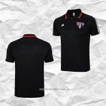 Camiseta Polo del Sao Paulo 2023 2024 Negro