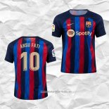 Camiseta Primera Barcelona Jugador Ansu Fati 2022 2023