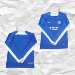Camiseta Primera Chelsea 2023 2024 Manga Larga