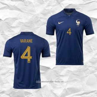 Camiseta Primera Francia Jugador Varane 2022