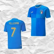 Camiseta Primera Italia Jugador Pellegrini 2022