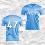 Camiseta Primera Manchester City Jugador Foden 2021 2022