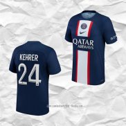Camiseta Primera Paris Saint-Germain Jugador Kehrer 2022 2023