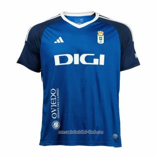 Camiseta Primera Real Oviedo 2023 2024 Tailandia