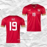 Camiseta Primera Serbia Jugador I.Ilic 2022