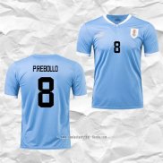 Camiseta Primera Uruguay Jugador P.Rebollo 2022