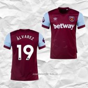 Camiseta Primera West Ham Jugador Alvarez 2023 2024