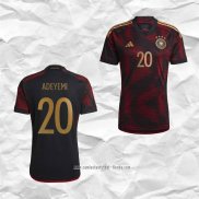 Camiseta Segunda Alemania Jugador Adeyemi 2022