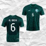 Camiseta Segunda Arabia Saudita Jugador Al-Breik 2022