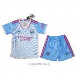 Camiseta Segunda Arsenal WFC 2023 2024 Nino