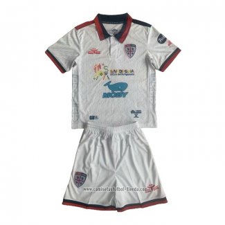 Camiseta Segunda Cagliari Calcio 2023 2024 Nino