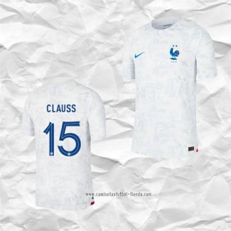 Camiseta Segunda Francia Jugador Clauss 2022