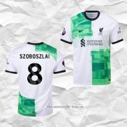Camiseta Segunda Liverpool Jugador Szoboszlai 2023 2024