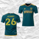 Camiseta Segunda Los Angeles Galaxy Jugador Alvarez 2023 2024