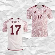 Camiseta Segunda Mexico Jugador Jesus C. 2022