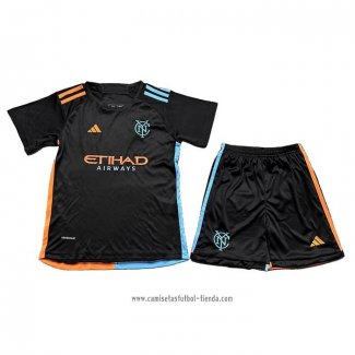 Camiseta Segunda New York City 2024 2025 Nino