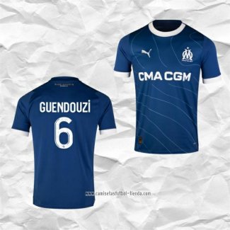 Camiseta Segunda Olympique Marsella Jugador Guendouzi 2023 2024