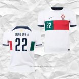 Camiseta Segunda Portugal Jugador Diogo Costa 2022