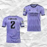 Camiseta Segunda Real Madrid Jugador Carvajal 2022 2023