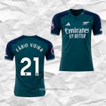 Camiseta Tercera Arsenal Jugador Fabio Vieira 2023 2024