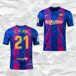 Camiseta Tercera Barcelona Jugador F.De Jong 2021 2022