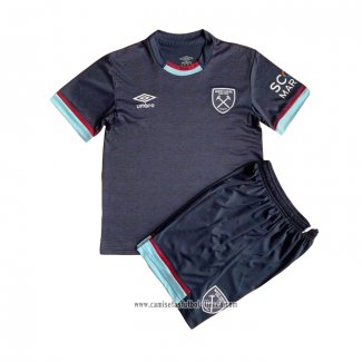 Camiseta Tercera West Ham 2021 2022 Nino