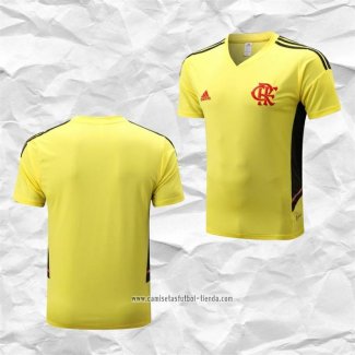 Camiseta de Entrenamiento Flamengo 2022 2023 Amarillo