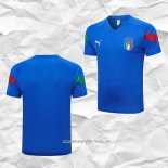Camiseta de Entrenamiento Italia 2022 2023 Azul