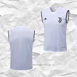 Camiseta de Entrenamiento Juventus 2023 2024 Sin Mangas Blanco