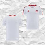 Camiseta de Entrenamiento Manchester United 2023 2024 Blanco