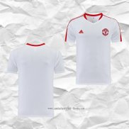 Camiseta de Entrenamiento Manchester United 2023 2024 Blanco