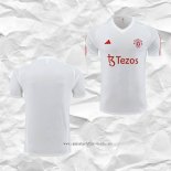 Camiseta de Entrenamiento Manchester United 2023 2024 Blanco