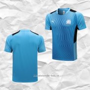 Camiseta de Entrenamiento Olympique Marsella 2021 2022 Azul