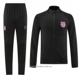 Chandal de Chaqueta del Barcelona 2022 2023 Negro