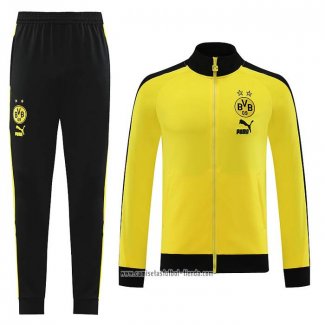 Chandal de Chaqueta del Borussia Dortmund 2023 2024 Amarillo