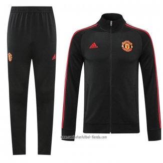 Chandal de Chaqueta del Manchester United 2022 2023 Negro