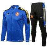 Chandal de Chaqueta del Manchester United 2021 2022 Azul