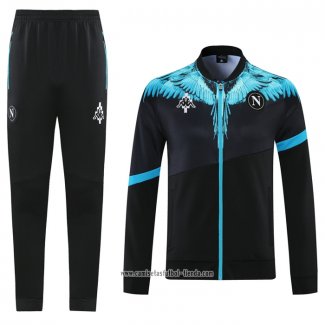 Chandal de Chaqueta del Napoli 2021 2022 Negro