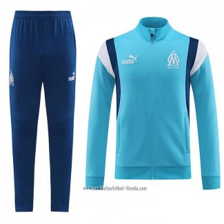 Chandal de Chaqueta del Olympique Marsella 2023 2024 Azul